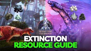 The ESSENTIAL Extinction RESOURCE Guide! | ARK Survival Ascended