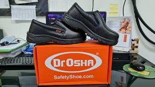 Asyik... Sepatu Safety Dr. OSHA Dapat Lagi Nih dari Kantor | Unboxing + ASMR Seri Freedom Slip On