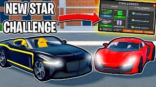 NEW STAR CHALLENGES IN ROBLOX CAR DEALERSHIP TYCOON!