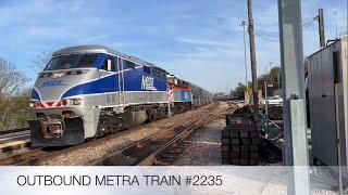 The Complete Metra Evening Rush Hour On The Alternate Schedule At Elgin On May 4, 2022