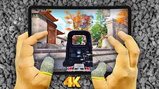 iPad Mini 7 Full Handcam  ️ PUbg Best Gameplay  King of 60 FPS / Best Sensitivity & Controls ️