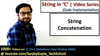 How to do String concatenation in c programming language | by Sanjay Gupta