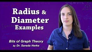 Graph Theory: 52. Radius and Diameter Examples