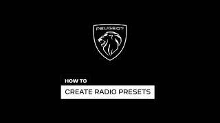 'How To' Create Radio Presets
