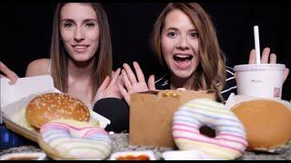 ASMR MC DONALDS MUKBANG  mit Asmr Lisa | Fast Food Eating Sounds | Deutsch/German