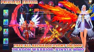 Dragon Warrior: Xinxia Privilage Edition - Free All Recharge 200.000¥, Fashion, Mount, Wing, Partner