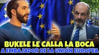 Embajador Español DESAFÍA a Bukele y así le calla la BOCA con una LETAL respuesta