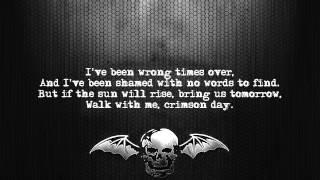 Avenged Sevenfold - Crimson Day [Lyrics on screen] [Full HD]