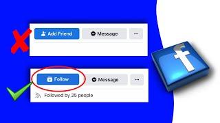 How to convert facebook profile to page | add follow button