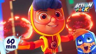 Clay's True Power AWAKENS | Action Pack  | Action Cartoons For Kids