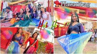 Holi hai #holicelebrationhazaribag #anjalimahto #vidhimahto #newvlog #holi2025