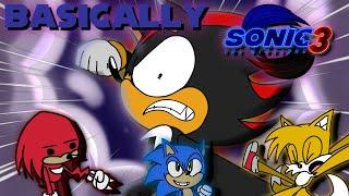 Basically Shadow the Hedgehog vs Team Sonic in Sonic Movie 3 (Sonic Animation)