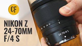 Nikkor Z 24-70mm f/4 S lens review with samples