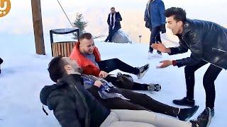 Funny People Slipping On Ice Compilation - Part 2