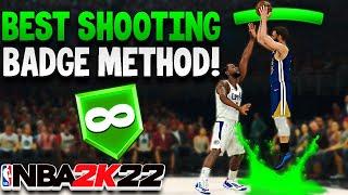 How to Get SHOOTING BADGES in NBA 2K22 Current Gen! Fast and Easy Shooting Badge Method!