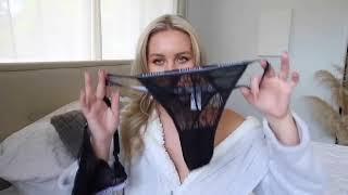 Fitting chic lingerie | Примерка шикарного нижнего белья