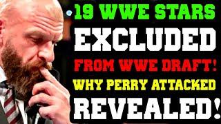 WWE News! WWE EXCLUDED 19 Wrestlers From WWE Draft 2024 Why Jack Perry Took Out Tony Khan Revealed!