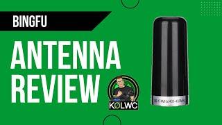 Bingfu Antenna Review | Dual Band NMO Ham Radio Antenna