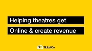 Helping theatres get online and create revenue