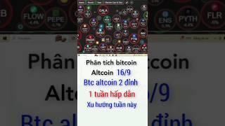 phân tích Bitcoin mới nhất hôm nay ngày 16/9 coin crypto giảm giá mạnh vì sao