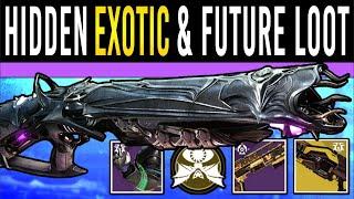 Destiny 2: HIDDEN EXOTIC WEAPON! Future LOOT, Exotic Mission, Strand Armor, Dungeon Gear, Event Loot