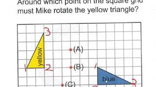 ROTATING A TRIANGLE AROUND A FIXED POINT