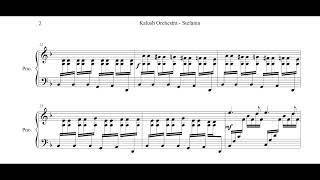 Kalush Stefania piano cover Ноты Бесплатно Free sheet music