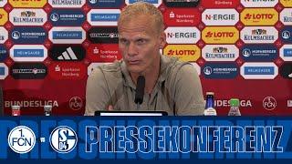 "Die Gelb-Rote Karte war ein Gamechanger" | S04-PK nach Nürnberg | FC Schalke 04