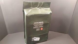 2014 Italian Combat Food Ration 24 Hr MRE Review Module B Top Military Meal Tasting Test