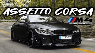 Assetto Corsa - 2018 BMW M4 Competition (F82) by Cony Tooke | Matte Black 544HP & 792 NM
