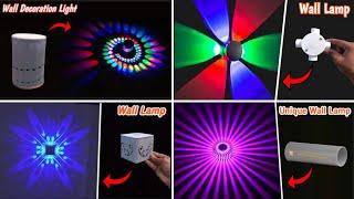 4 Amazing Wall Decoration Ideas | Diy Wall Decor | wall light