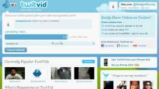 twitvid com Demo