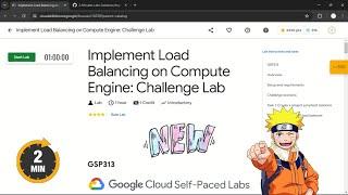 Implement Load Balancing on Compute Engine: Challenge Lab | #qwiklabs | #GSP313