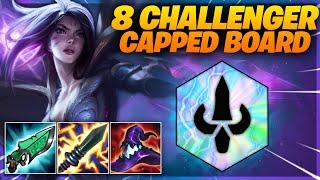 8 CHALLENGER IS BROKEN!! +300% ATK Speed Kai'Sa/Yone (TFT Set 6 Patch 11.23b) | Milk