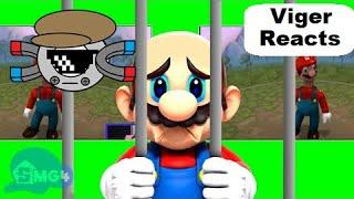 Viger Reacts to SMG4's "Mario Reacts to Illegal Nintendo Memes"