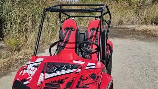 Challenger 200 Gas Utility Vehicle UTV 2 Seater Review And Test Drive Up To 40 MPH