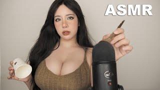 ASMR fast,mouth sounds,tapping,hand sounds,scratching,mic brushing