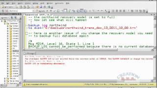 introduction to sql server 2008  backup log ( transact = sql )  - DBA