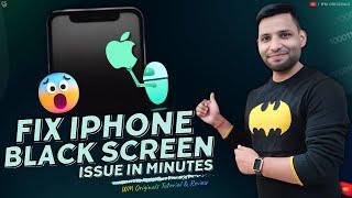 How to Fix iPhone Black Screen without Losing Data (2024) Black Screen of Death (iOS 18)