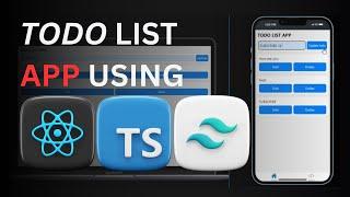 CRUD Todo List App with Expo React Native & TailwindCSS