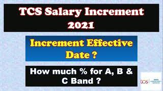 TCS Salary Increment 2021 | IT India |