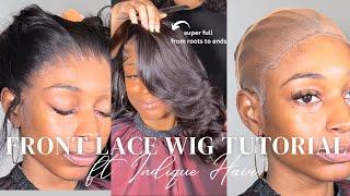 THE BEST FRONT LACE WIG MELT ft. Indique Hair | Super full wigs from roots to ends|