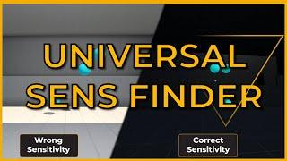 Introducing the Universal Sensitivity Finder, available now with Aimlabs+