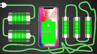 Overcharging iPhone Battery 10000% [1 Minute Timer Bomb] 