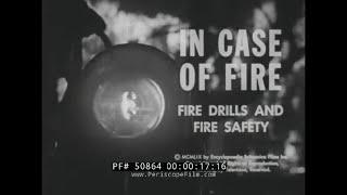 “ IN CASE OF FIRE - FIRE DRILLS AND FIRE SAFETY ” 1959 EB FILMS FIRE SAFETY EDUCATIONAL FILM  50864