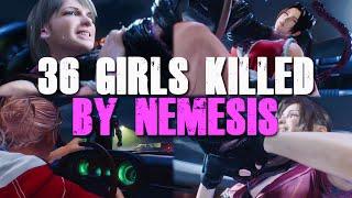 Resident Evil 3 Remake - 36 Girls Killed by Nemesis (Rooftop Deathscenes)