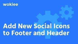 Add New Social Icons to Footer and Header