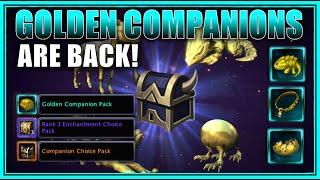 Golden Companions are Back! (best equip powers) Bundle Worth about 15 Mill AD (PC) - Neverwinter