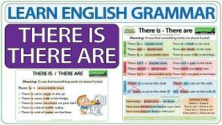 THERE IS - THERE ARE in English | Sentences & Questions | Learn English Grammar | Woodward English