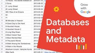 Databases and Metadata for Beginners | Google Data Analytics Certificate